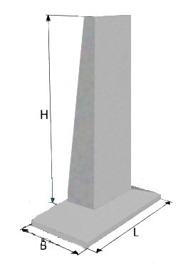 Фундамент ФР3-1 Серия 3.501.1-153.1